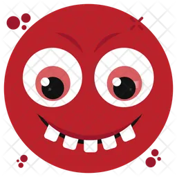 Teeth Out Emoji Emoji Icon
