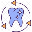 Teeth Refresh Teeth With Arrows Tooth Icon