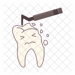 Teeth scaling  Icon