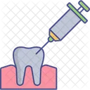 Teeth Syringe Teeth Treatment Dental Syringe Icon