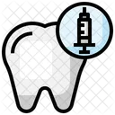 Teeth Syringe Syringe Dental Care Icon