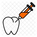 Teeth Syringe Syringe Treatment Icon