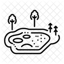 Teich  Symbol