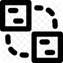 Teilen Informationen Entwicklung Symbol