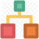 Teilen Netzwerk Computing Symbol