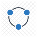 Teilen Netzwerk Verbindung Symbol