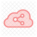 Cloud teilen  Symbol