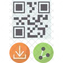 QR-Code teilen  Symbol