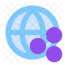 URL Teilen URL Internet Symbol