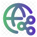 URL Teilen URL Internet Symbol