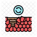 Techo Tejas Reemplazo Icono