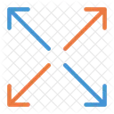 Completo Maximizar Setas Icon