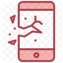 Tela do smartphone quebrada  Icon