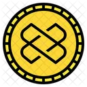 Telar Moneda Blockchain Cripto Dinero Digital Criptomoneda Icono