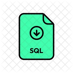 Téléchargement de fichier sql  Icône