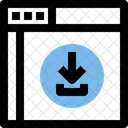 Telecharger La Page Web Ícone