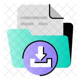 Dossier de téléchargement  Icône