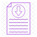 Fichier Telechargement Enregistrements Icône