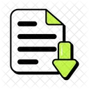 Telecharger Le Document Telecharger Le Fichier Fichier Icône