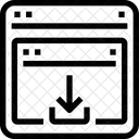 Télécharger la page Web  Icône