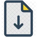 Fichier Document Papier Icon