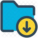 Dossier Document Stockage Icon