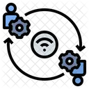 Communication Connection Contact Icon