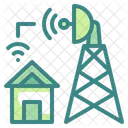 Telecommunication House Radar Icon