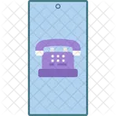 Telecommunication Phone Connection Wired Phone Icon