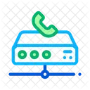 Digital Telecommunications Voip Icon