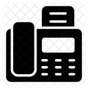 Fax Machine Communication Icône