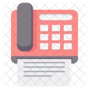 Telefax Fax Fax Machine Icon