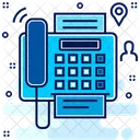 Telefax Bill Communication Icon