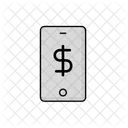 Telefon Bargeld Dollar Icon