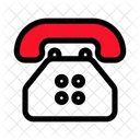 Telefon Retro Anruf Symbol