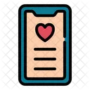 Telefon Liebe Romantik Symbol