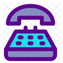 Retro Telefon Symbol