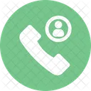 Anruf Helpline Telefonhorer Symbol