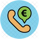 Telefon Horer Euro Symbol