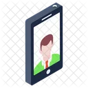 Profil Avatar Telefonbenutzer Telefonbild Symbol