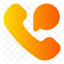 Telefon-Chat  Symbol