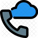 Telefon wolke  Icon