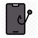 Telefon-Hacking  Symbol