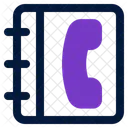 Telefon Buch Kontakt Icon