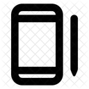 Telefon Mit Stift Android Gerat Icon