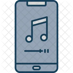 Telefon musik  Symbol