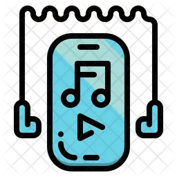 Telefon musik  Symbol