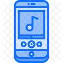 Telefon Musikplayer Mobiler Musikplayer Musikplayer Symbol