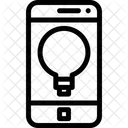 Telefon Taschenlampe Taschenlampe Symbol