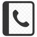 Buch Verzeichnis Telefon Symbol